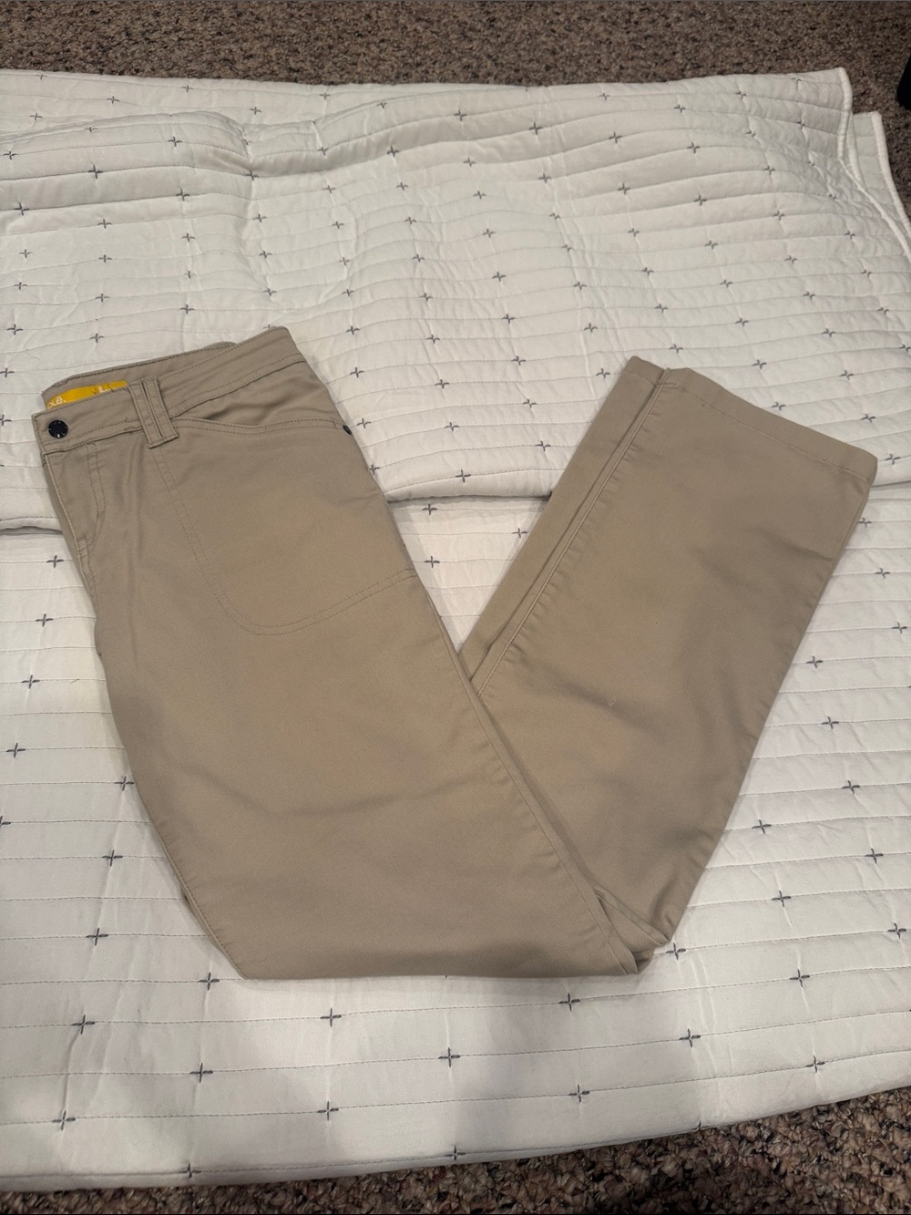 Lole Straight Leg Pants in Tan